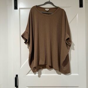 Brown Women's Top
